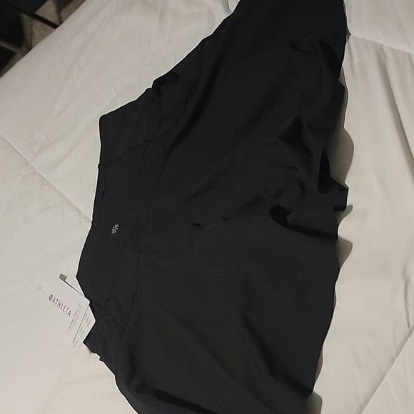 Athleta Ace Tennis Skort 15.5. NWT. Black size XXS - Picture 9 of 10